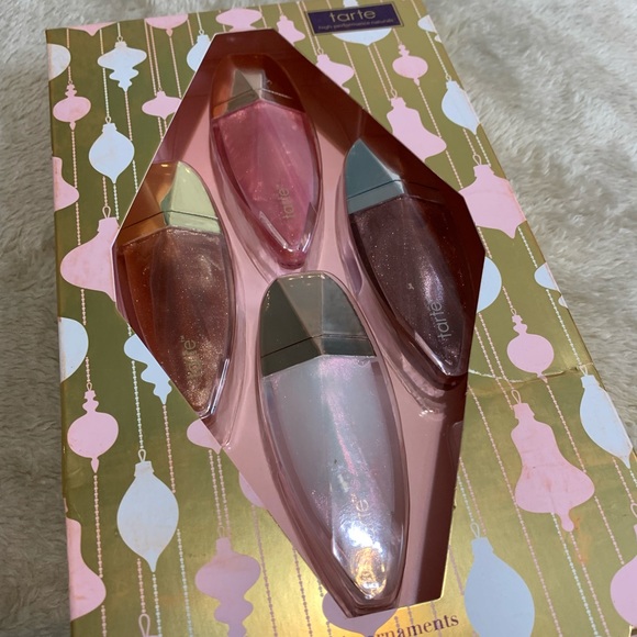 Tarte Remix Lipgloss Lip Ornament 4 Piece Set BNIB - Picture 6 of 16
